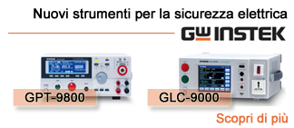 Scopri i nuovi strumenti per la sicurezza elettrica Instek