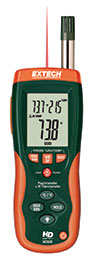Extech HD550 - Psychrometer and IR thermometer with GPP