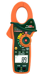 Extech EX840 - True RMS clamp DMM and IR thermometer