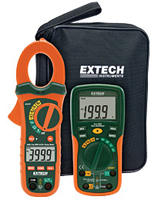 Extech ETK35 - Electrical test kit with true RMS AC/DC clamp meter