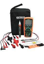 Extech EX505-K - Heavy duty industrial multimeter kit