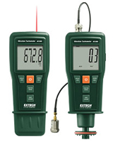 Extech 461880 - Vibration meter and laser contact tachometer