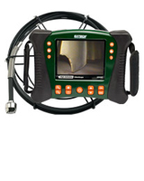 Extech HDV650-30G - HD videoscope plumbing kit with 3m probe